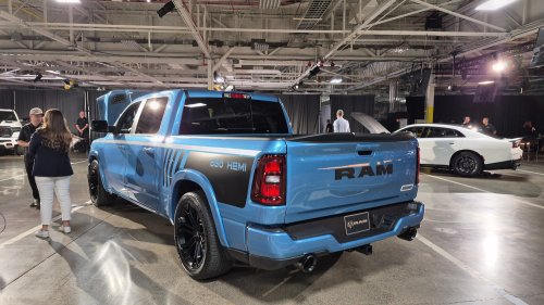 Ram And Fox Factory Show A Lowered Muscle Truck And A TRX Concept