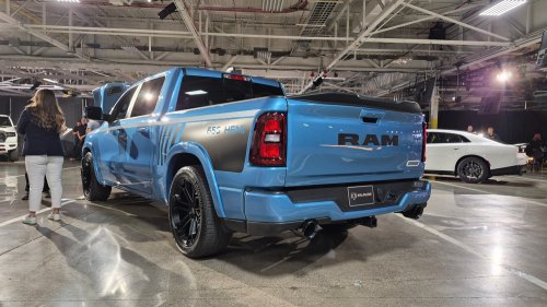 Ram And Fox Factory Show A Lowered Muscle Truck And A TRX Concept