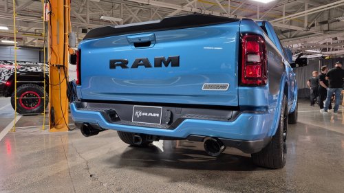 Ram And Fox Factory Show A Lowered Muscle Truck And A TRX Concept