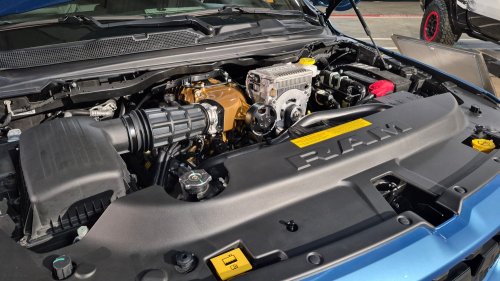 Ram And Fox Factory Show A Lowered Muscle Truck And A TRX Concept