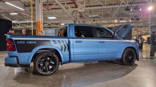Ram And Fox Factory Show A Lowered Muscle Truck And A TRX Concept