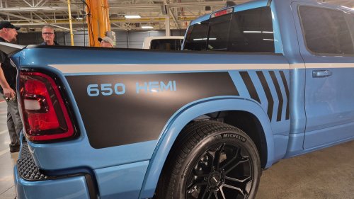 Ram And Fox Factory Show A Lowered Muscle Truck And A TRX Concept