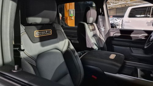 Ram And Fox Factory Show A Lowered Muscle Truck And A TRX Concept