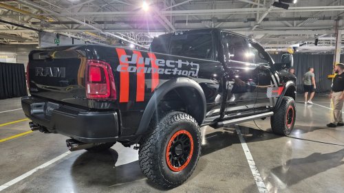 Ram And Fox Factory Show A Lowered Muscle Truck And A TRX Concept