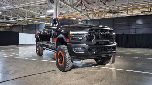 Ram And Fox Factory Show A Lowered Muscle Truck And A TRX Concept