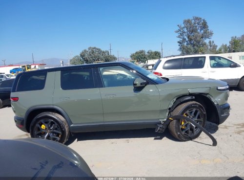 Rivian, Someone Already Wrecked A 656-HP Rivian R2 After Just 110 Miles