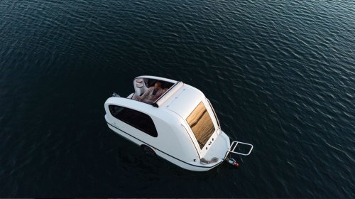 Finally, A Camper Trailer You Can Cruise Across A Lake For The Price of A Toyota