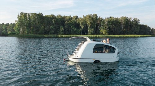 Finally, A Camper Trailer You Can Cruise Across A Lake For The Price of A Toyota