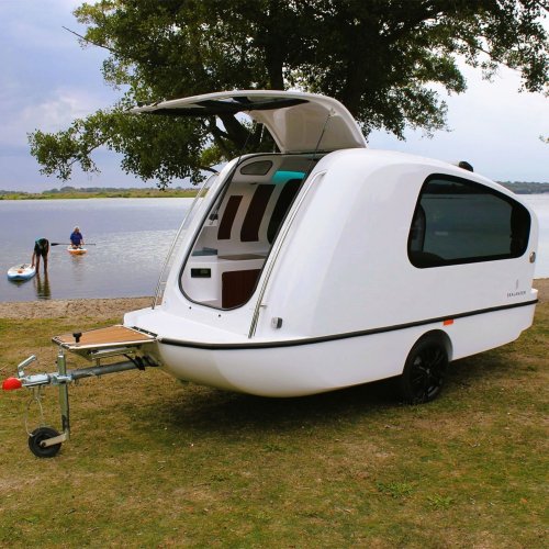 Toyota, Finally, A Camper Trailer You Can Cruise Across A Lake For The Price of A Toyota