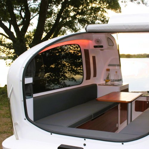 Finally, A Camper Trailer You Can Cruise Across A Lake For The Price of A Toyota