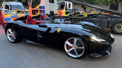 Cops Seize $5 Million Ferrari Monza Among 90 Cars In Massive London Crackdown