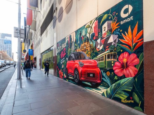 Smart Is Dropping #2s In Cities Worldwide To Tease Its New EV