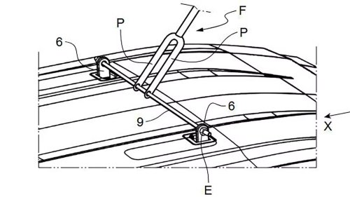 Stellantis, Stellantis Patent Turns A Sedan Or Hatch Into A Pickup With Foldable Tailgate