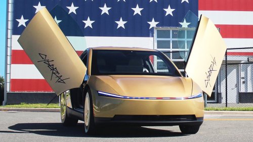 Tesla, Robotaxi, A Tesla Robotaxi Got Boxed In By Bollards, So It Bulldozed Its Way Out