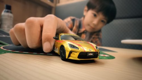 Toyota’s GR Performance Cars Just Became Conveyor-Belt Sushi Toys