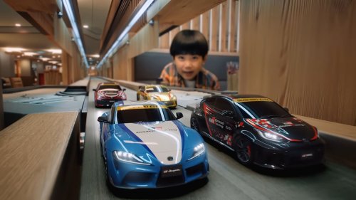 Toyota’s GR Performance Cars Just Became Conveyor-Belt Sushi Toys