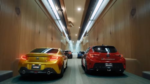 Toyota’s GR Performance Cars Just Became Conveyor-Belt Sushi Toys