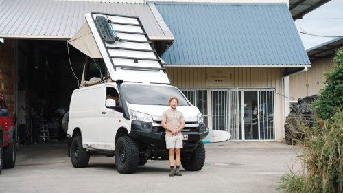 This Monster Toyota HiAce 4×4 Camper Out-Clears A Land Cruiser