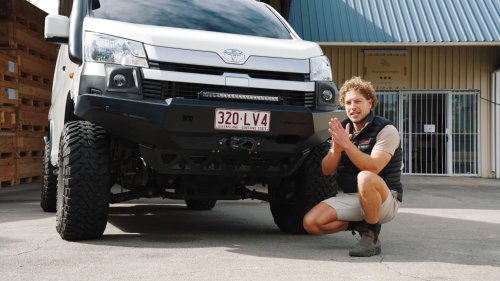 Toyota, Toyota Land Cruiser, Toyota Hiace, This Monster Toyota HiAce 4×4 Camper Out-Clears A Land Cruiser