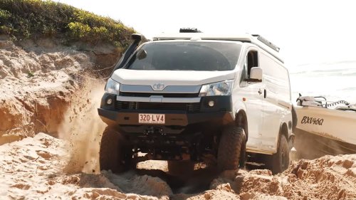 This Monster Toyota HiAce 4×4 Camper Out-Clears A Land Cruiser
