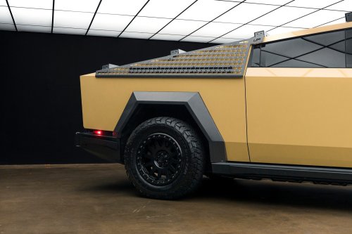 The Cybertruck Finally Found Its Natural Habitat, A Fake Desert Planet
