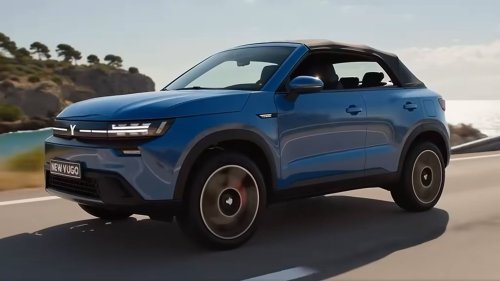 Yugo’s New 4-Door Convertible Is AI-Generated But The Joke Is Real