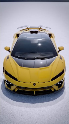 The Lamborghini Temerario Is About To Get A Wild Widebody Redesign