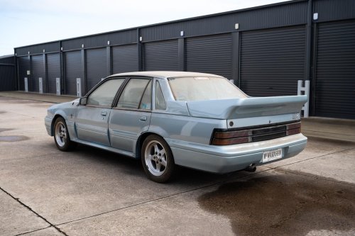 Someone Kept A 12-Mile 1988 HSV Walkinshaw Commodore Wrapped In A Garage Until They Died