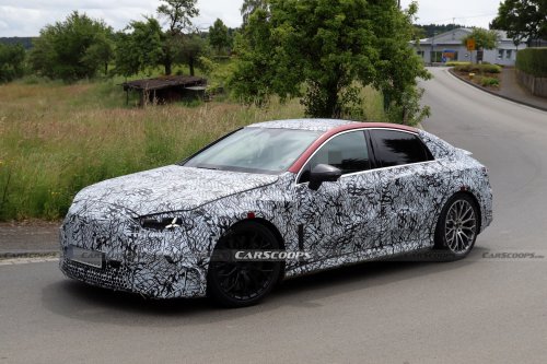 Electric AMG C-Class Pops Its Wing As BMW M3 EV Battle Looms