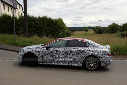 Electric AMG C-Class Pops Its Wing As BMW M3 EV Battle Looms