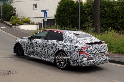 Electric AMG C-Class Pops Its Wing As BMW M3 EV Battle Looms