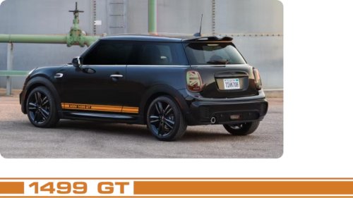 Mini 1998 GT Edition Costs More Than A Cooper S But Has Less Power