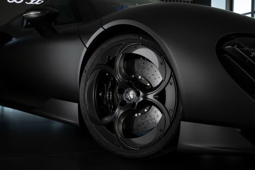 Alfa Romeo’s One-Off 33 Stradale Perla Nera Is Giving Major Batmobile Vibes