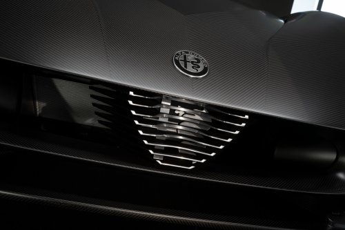 Alfa Romeo’s One-Off 33 Stradale Perla Nera Is Giving Major Batmobile Vibes
