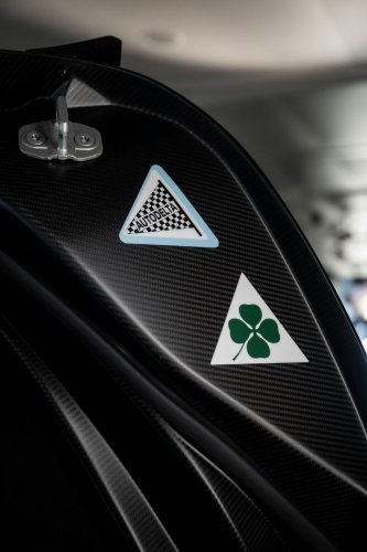 Alfa Romeo’s One-Off 33 Stradale Perla Nera Is Giving Major Batmobile Vibes