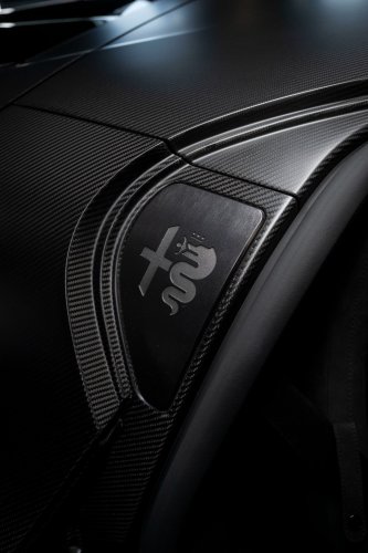 Alfa Romeo’s One-Off 33 Stradale Perla Nera Is Giving Major Batmobile Vibes