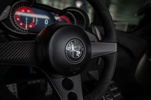 Alfa Romeo’s One-Off 33 Stradale Perla Nera Is Giving Major Batmobile Vibes