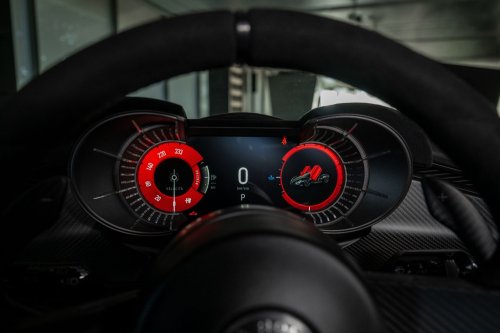Alfa Romeo’s One-Off 33 Stradale Perla Nera Is Giving Major Batmobile Vibes