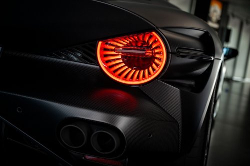 Alfa Romeo’s One-Off 33 Stradale Perla Nera Is Giving Major Batmobile Vibes
