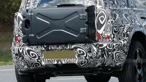 Land Rover, Rover, Land Rover’s Baby Defender Is Testing Something Strange