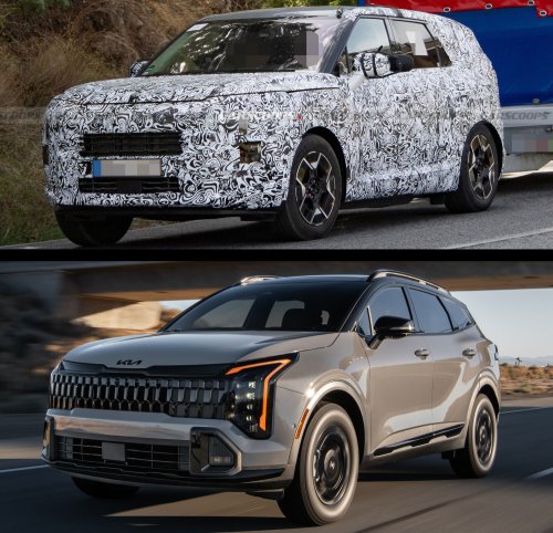 2028 Kia Sportage Drops Disguise And Looks Like A Smaller Telluride