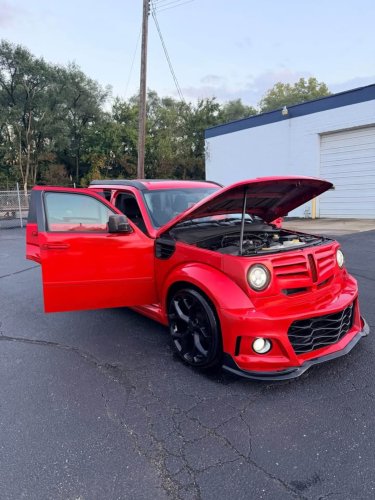 Dodge, This Dodge Nitro Pickup With A Camaro Bumper Wants To Be Your Iron Giant
