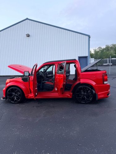 This Dodge Nitro Pickup With A Camaro Bumper Wants To Be Your Iron Giant