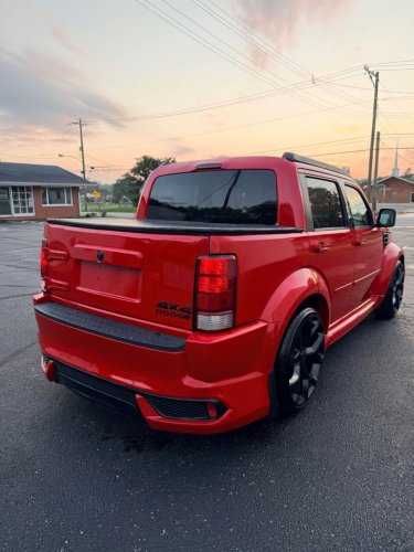 This Dodge Nitro Pickup With A Camaro Bumper Wants To Be Your Iron Giant