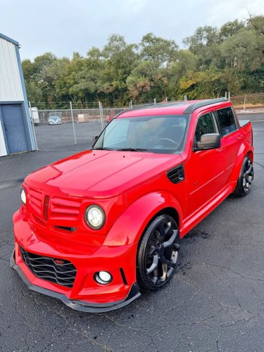 This Dodge Nitro Pickup With A Camaro Bumper Wants To Be Your Iron Giant