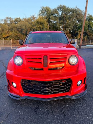 Dodge, This Dodge Nitro Pickup With A Camaro Bumper Wants To Be Your Iron Giant