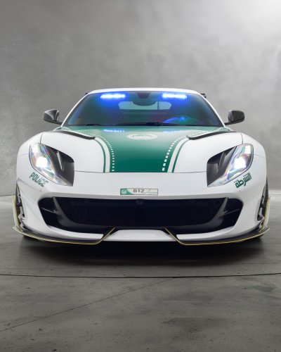 Dubai Police Wanted More Than A Ferrari 812, So They Called Mansory