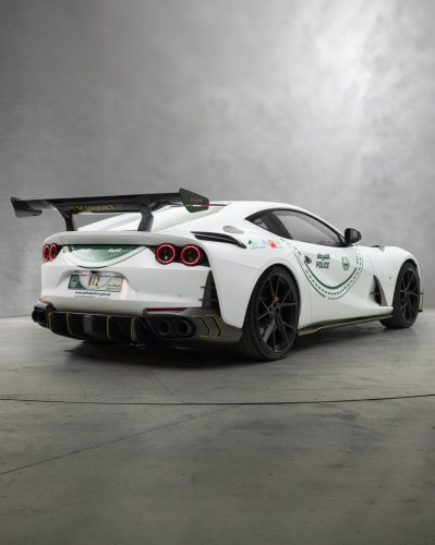 Dubai Police Wanted More Than A Ferrari 812, So They Called Mansory