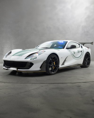 Ferrari, Mansory, Dubai Police Wanted More Than A Ferrari 812, So They Called Mansory