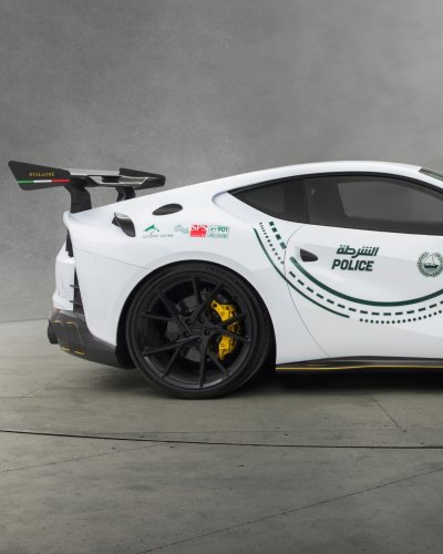 Dubai Police Wanted More Than A Ferrari 812, So They Called Mansory